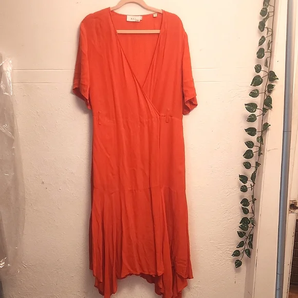 ALC Silk Midi Dress - Picture 2 of 6